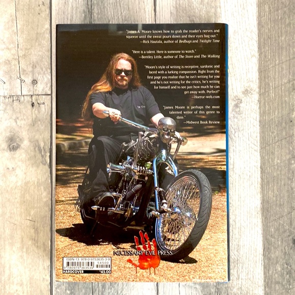 James A. Moore Deeper Signed Limited Copy - Picture 2 of 9